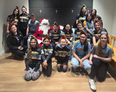 Ospreys at Burke Subaru’s Sensory-Friendly Santa
