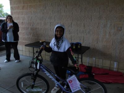 Fox Subaru Macomb gives away a bike at National Night Out!