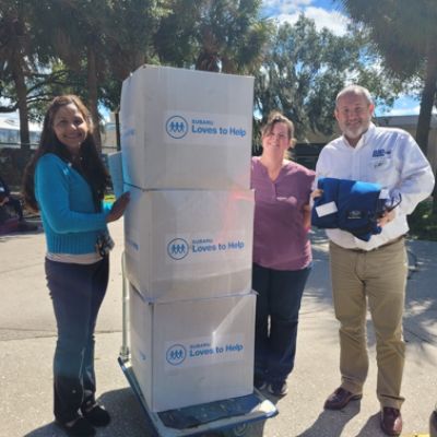 Sport Subaru's Donation of Blankets Helps Central FL Homeless Shelter as Temperatures Dip in Orlando