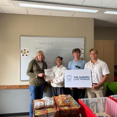 Fairfield Subaru Feeds Hungry School Children