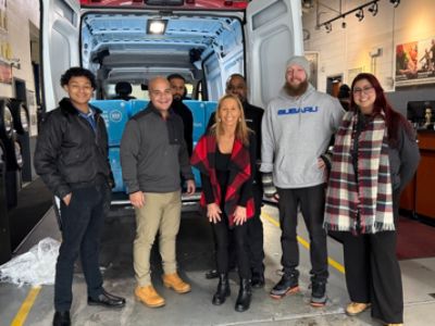 New Coats and Shoes for our local youth