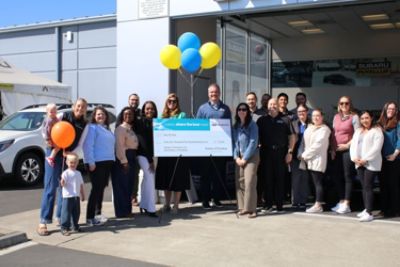 Where the road and mission meet - Thank you Subaru of Puyallup!