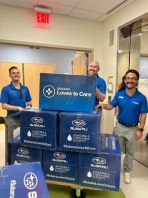 Hanania Subaru Team Delivers Comfort to the Brave Patients at Nemours Childrens Hospital