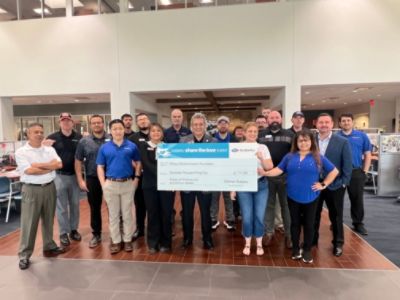Military Warriors Support Foundation receives Share the Love Check!