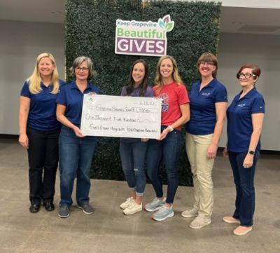 Keep Grapevine Beautiful GIVES Grant Finalist