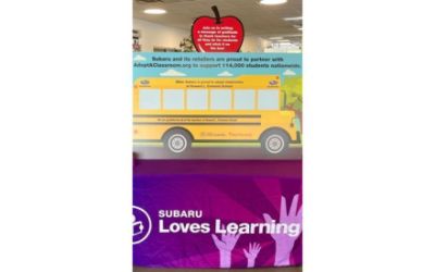 “Subaru Loves Learning” initiative