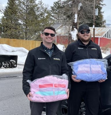 Subaru Coats Make A Difference