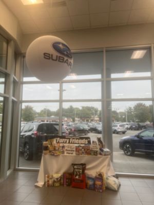 Thank you Furry Friends Pet Food Pantry