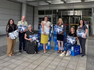 UPMC Western Maryland Hospital - Thomas Subaru Loves to Care Blanket Delivery