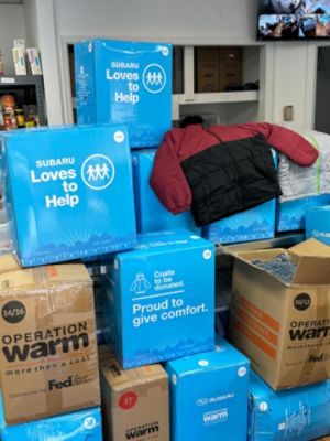 Thank you for your support Ramsey Subaru! From Operation Warm