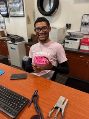 Breast Cancer Awareness/ Driveway Subaru 