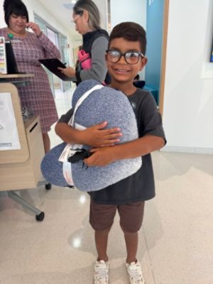 Nicklaus Children's Hospital Blanket Drop with Blood Cancer United