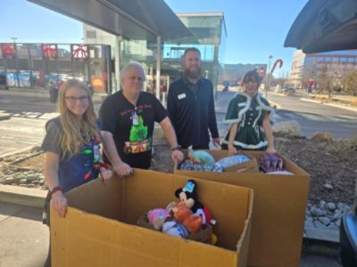 Delivering Joy this Holiday Season to the Children's Hospital of Colorado!