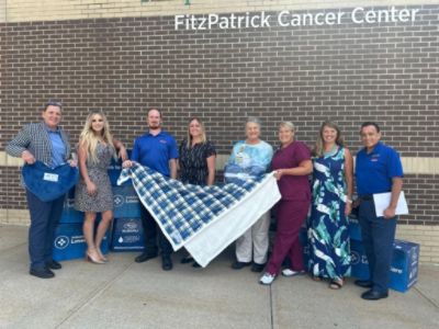 What a difference a blanket can make in someone’s heart