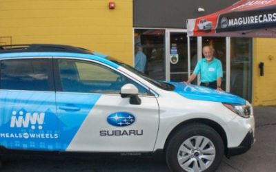 Foodnet Celebrates Donated 2018 Subaru Outback!