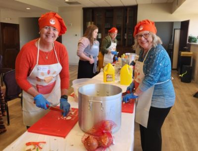 Feeding the Needy with Chabad Cares Kitchen of Kindness