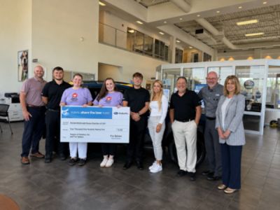 Fox Subaru Contributes $4125.00 to the Ronald McDonald House Charities of Central New York!!