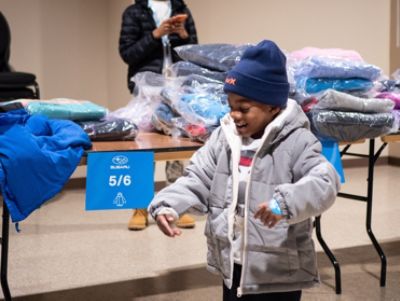 Local Families Receive Winter Coats Through Vann York Subaru Partnership