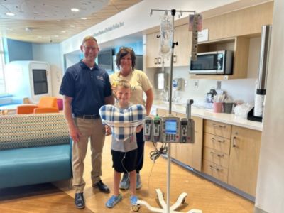 The Leukemia & Lymphoma Society Blanket Delivery