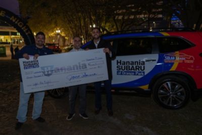 Hanania Subaru of Orange Park helps to bring light to the darkness of cancer