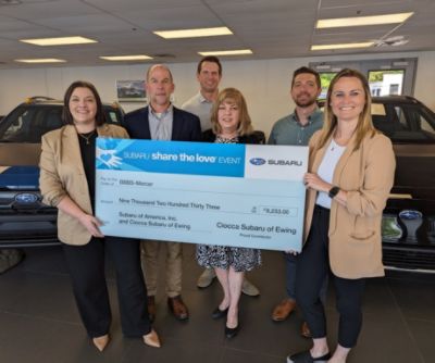Ciocca Subaru of Ewing Supports Big Brothers Big Sisters in Fulfilling Their Mission