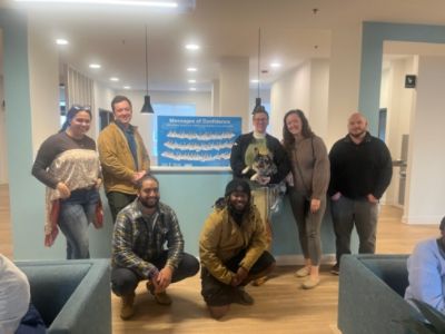 Giving Warmth, Building Hope 💙🧥👟