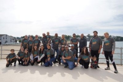 Save the Sound cleanup at Branford Point