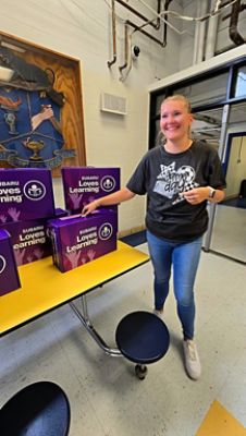 Dutch Miller Subaru Donates School Supplies to Dupont Middle School