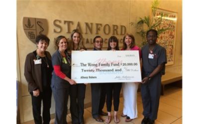 $20,000 donated to the Wong Family Fund