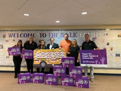 Ziegler Subaru's Generous Support for Salk Elementary School