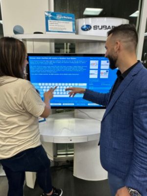 Subaru North Miami Shares Love: Uniting for Children's Health and Nationwide Charities.