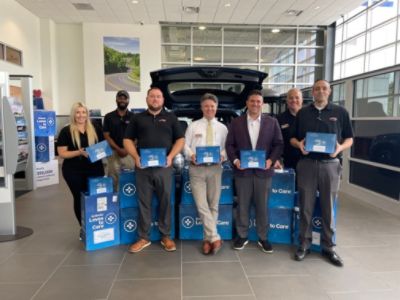 Leukemia & Lymphoma Society Blanket Delivery