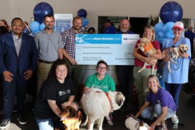 Humane Society of Pulaski County Loves Subaru of Little Rock!