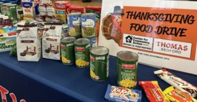Thomas Automotive Hosts Thanksgiving Food Drive