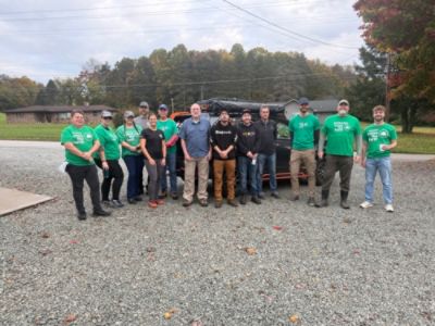 Bowser Subaru employees help clean up