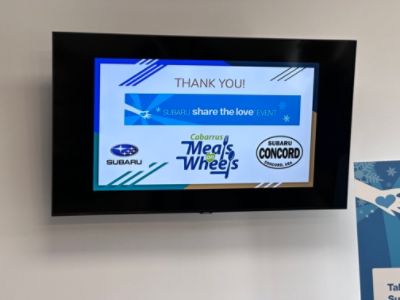Subaru Share the Love Event Check Presentation