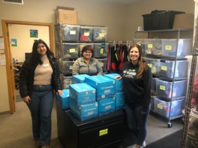 Coat and Shoe Donation