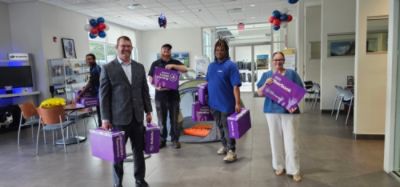 Subaru Brings School Supplies and Heartfelt Thanks to Woodbrook Elementary 💜✏️🚌