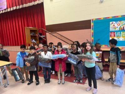 Operation Warm at Sadie T. Tillis Elementary School