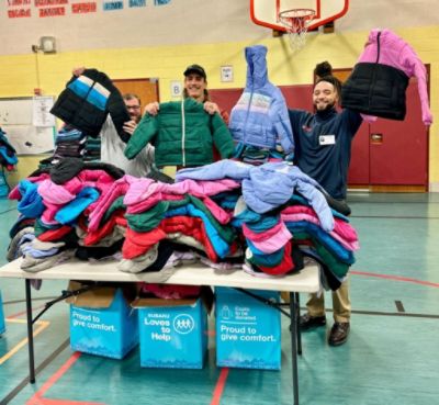 Warm Coats and Hearts at Edgewood Elementary