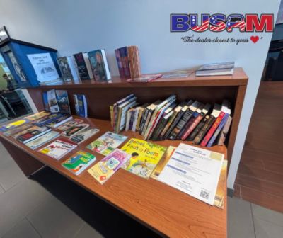 Busam Subaru Book Bank Collection Benefiting Queen City Book Bank