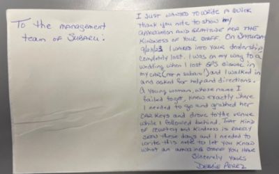 Subaru to the rescue