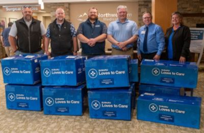 Haddad Subaru of St. Albans Brings Comfort and Hope to Families at Northwestern Medical Center