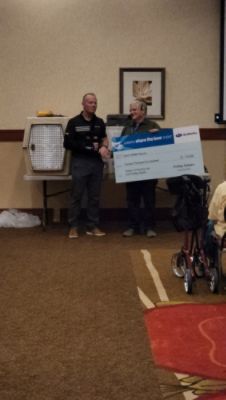 Findlay Subaru presents a $14,500 check to Southwest Utah Wildlife Rescue