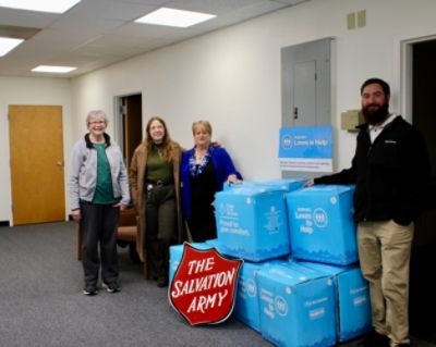 Stocker Subaru Gives Coats to Local Salvation Army