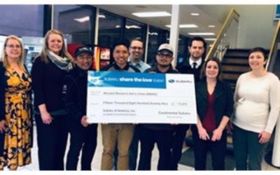 Continental Subaru Shares the Love with AWAIC