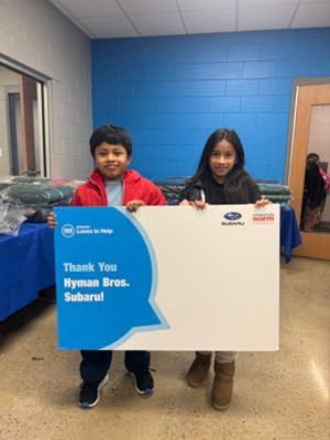 Hyman Bros. Subaru Teams Up to Support Local Community