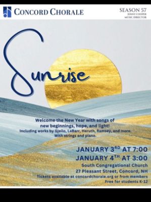 Support for Concord Chorale 