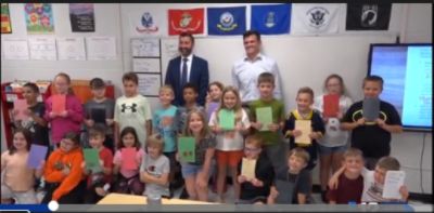 Jane Lew Elementary School students are thankin’ Jenkins