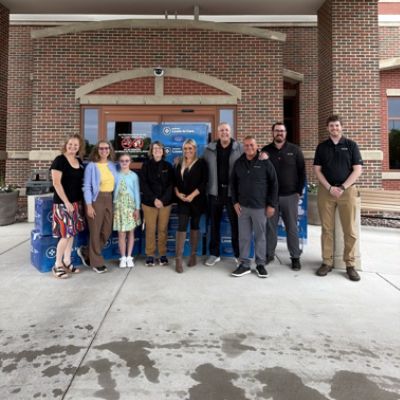 Zeigler Subaru and Honored Hero Katherine deliver blankets and smiles to cancer patients